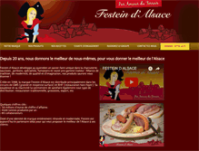 Tablet Screenshot of festein-alsace.com